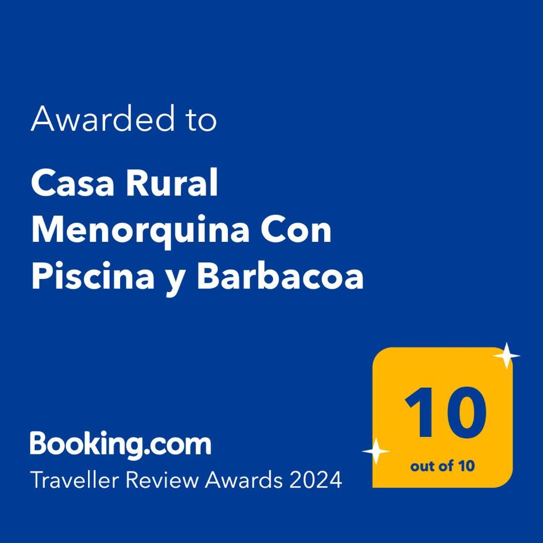 Casa Rural Menorquina Con Piscina Y Barbacoa Sant Climent Bagian luar foto