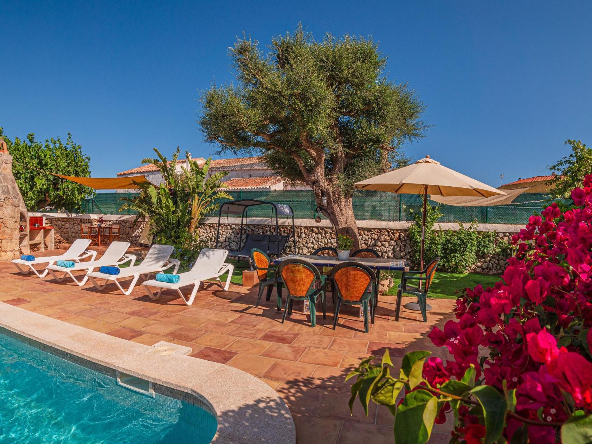 Casa Rural Menorquina Con Piscina Y Barbacoa Sant Climent Bagian luar foto