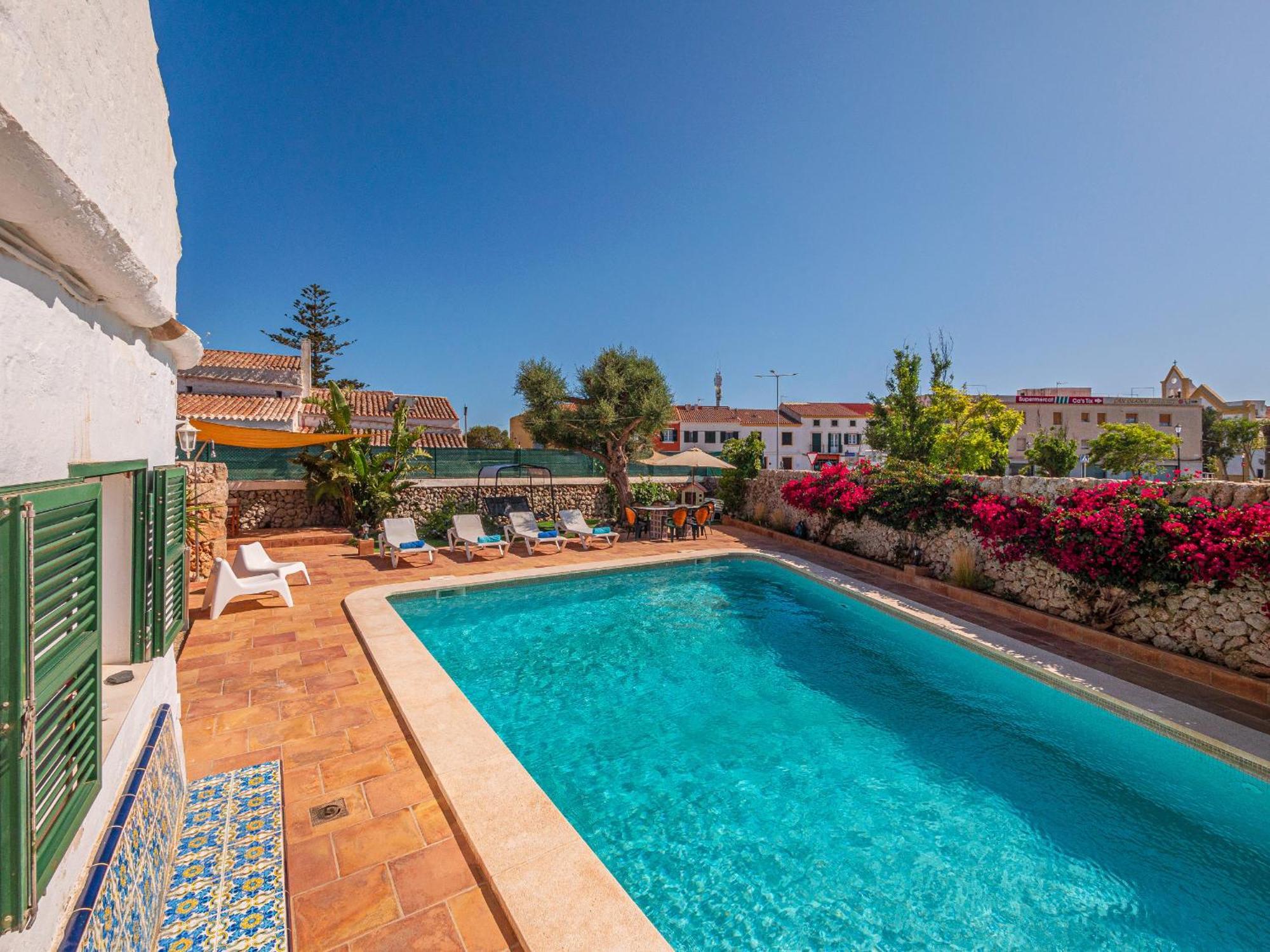Casa Rural Menorquina Con Piscina Y Barbacoa Sant Climent Bagian luar foto