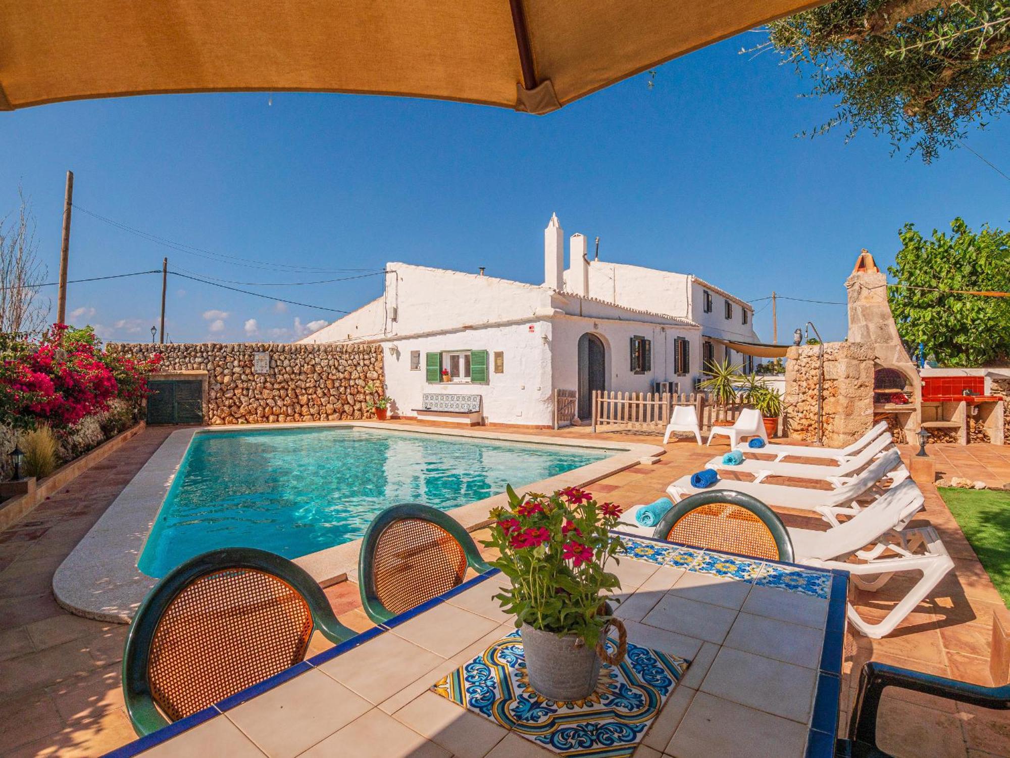 Casa Rural Menorquina Con Piscina Y Barbacoa Sant Climent Bagian luar foto