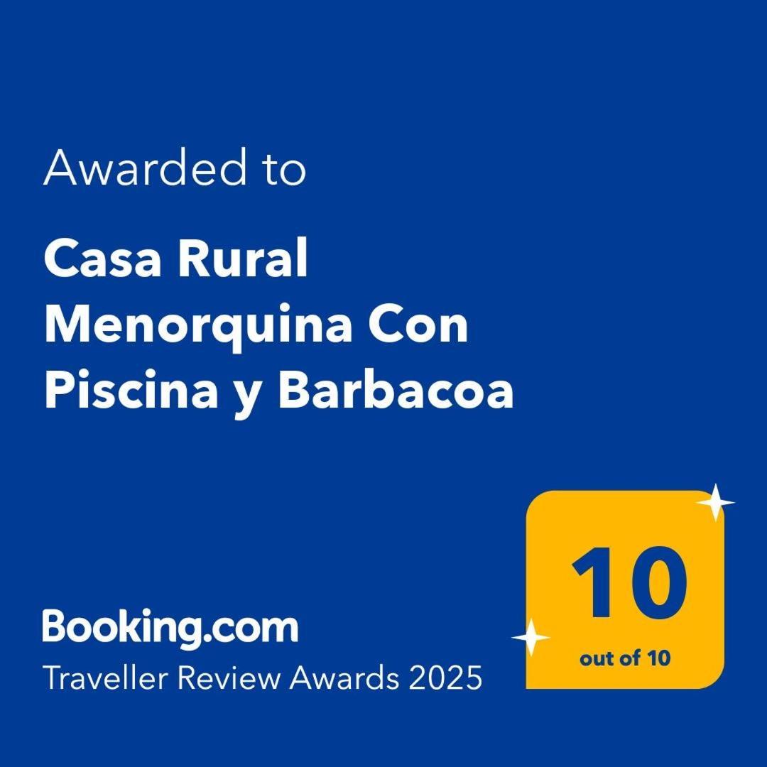 Casa Rural Menorquina Con Piscina Y Barbacoa Sant Climent Bagian luar foto